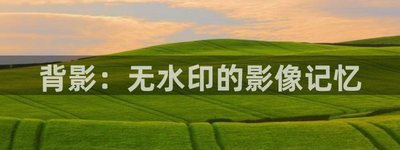 玖玖視頻免費(fèi)在線觀看：背影：無水印的影像記憶